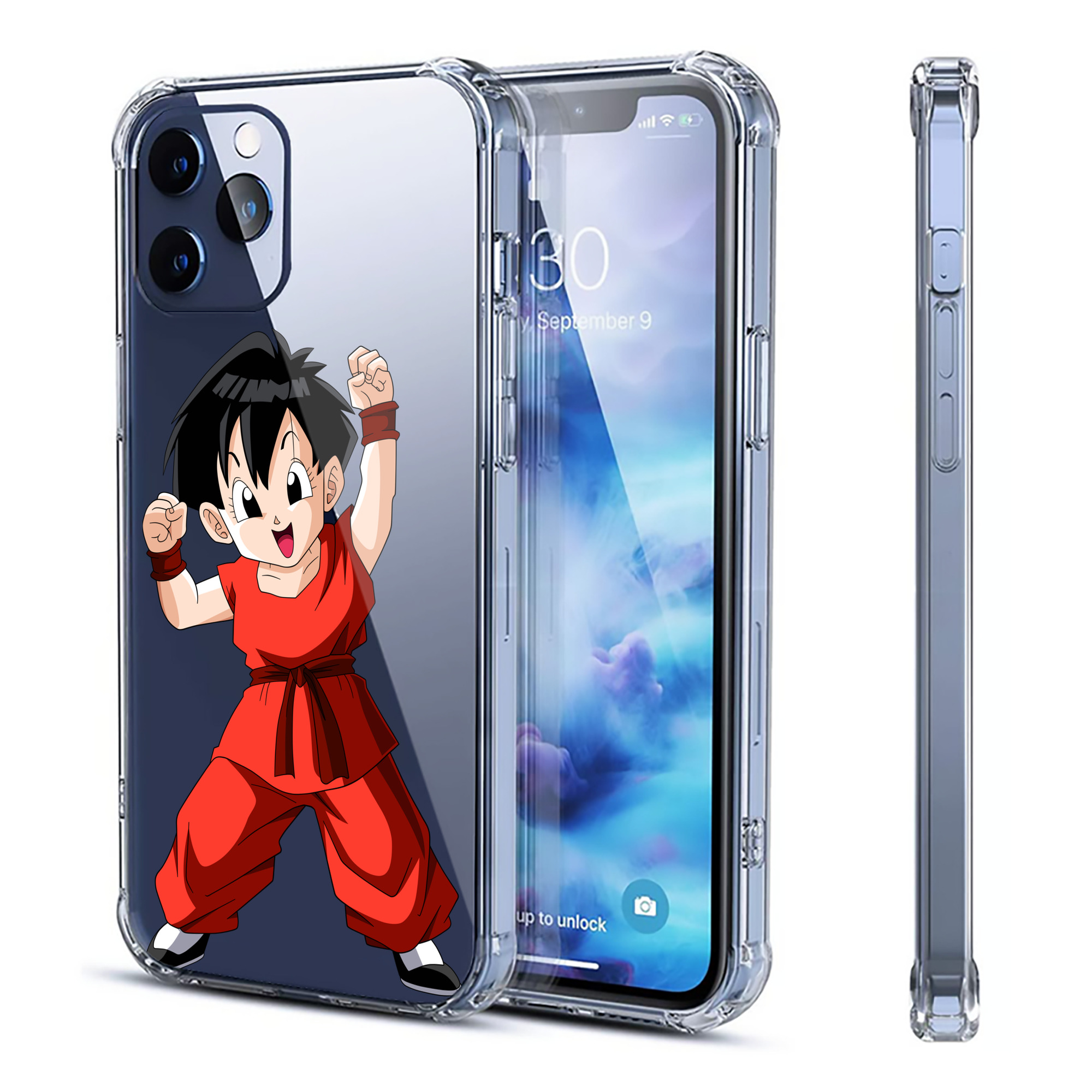 （画像用） ドラゴンボール パン DRAGON BALL Pan 【iPhone 12シリーズ対応】透明スマホケース（クリアソフトケース）